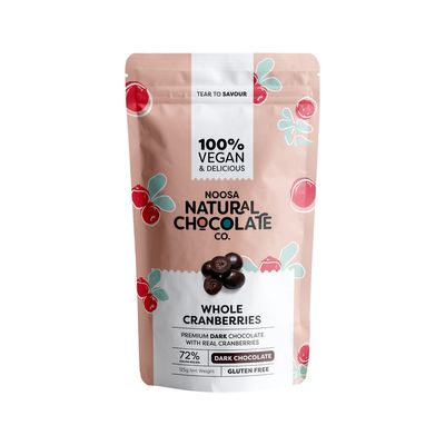 Noosa Natural Cranberries Dark Chocolate 125g